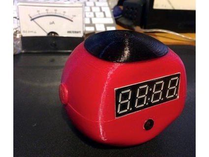 pomodoro orologio remixare Timer Astuccio guaina makibox850 3d print model - Mito3D