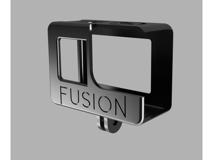 fusion soutien Go Pro 9 10 11 glable cadre 3d print model - Mito3D
