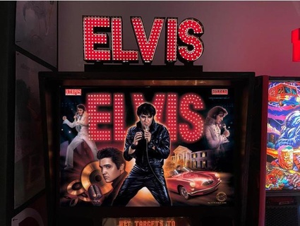 Elvis pinball LED Harry tuttle 3d print model - Mito3D