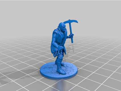 bandit pioche table rpg weebthepeople 3d print model - Mito3D