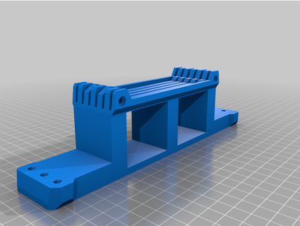 prusa mmu2 extended rear buffer plate obsessed 3d print model - Mito3D