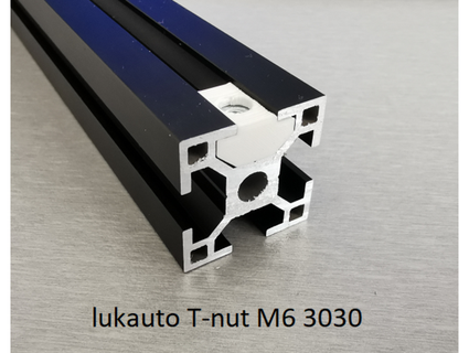 nut m6 3030 verschlossenes Auto 3d print model - Mito3D