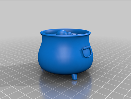 mini cauldron vegard nerland 3d print model - Mito3D