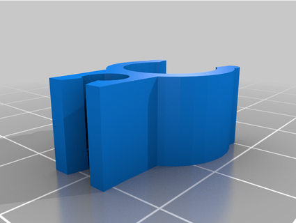 wireframe cervo pixel clip dmfrye 3d print model - Mito3D