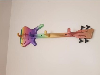 müzik oda hanger bass karlı sürgün 3d print model - Mito3D