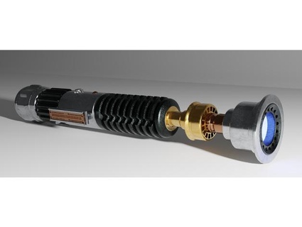 kenobi's lightsaber majogram 3d print model - Mito3D