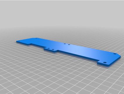Himbeere pi Wiederherstellung Kit leer Panel cyberdeckstore 3d print model - Mito3D