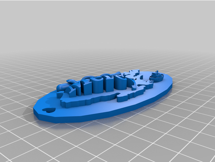 hemşire merhamet luzon isim etiket tetrahemikon 3d print model - Mito3D