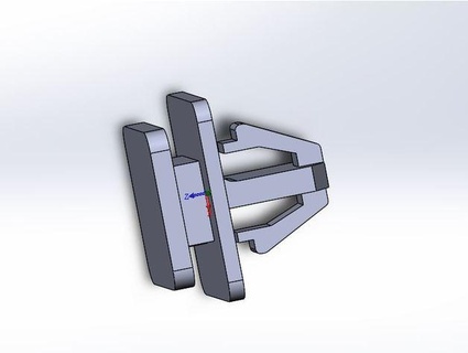honda fit shuttle gp2 body kit clip iskatelag 3d print model - Mito3D