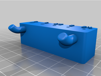 Steckbrett verhexen Schlüssel montieren rgarman 3d print model - Mito3D