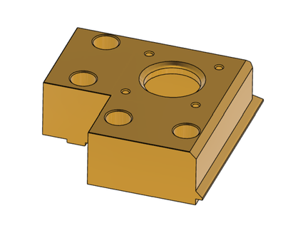 ouro Series anti flex motor gaiolas rato equipamento v core 3 mfbs 3d print model - Mito3D