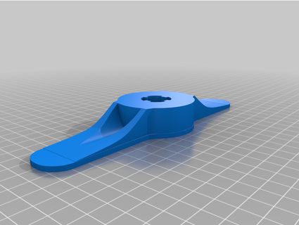 jandy never lube handle jls 3d print model - Mito3D