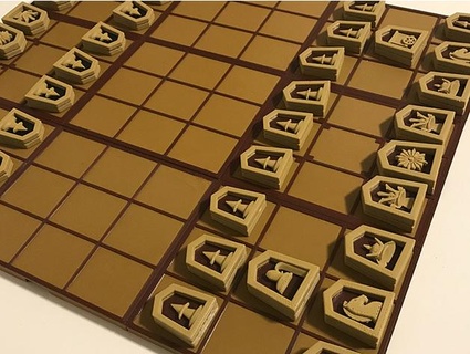 snap shogi - asian chess sets vikingfabian 3d print model - Mito3D