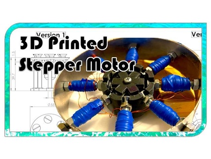 3d basılı stepper motor aynı fikirde olmamak 3d print model - Mito3D