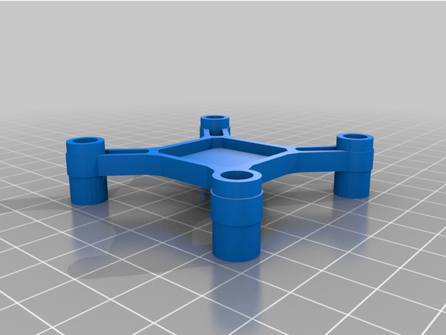 7mm motor micro zumbido piernas Pogger 3D print model - Mito3D