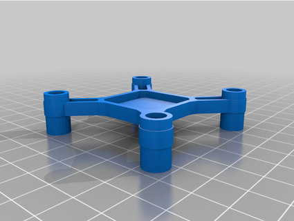 7mm motor micro drone legs pogger 3d print model - Mito3D