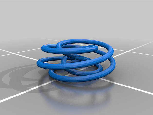 simit düğümler hegl 3D print model - Mito3D