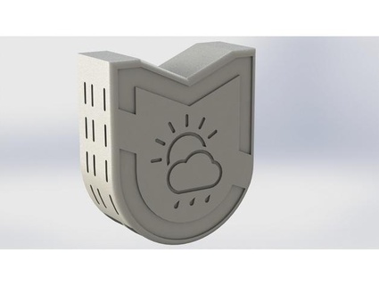 Aqara aire libre temperatura humedad sensor pajarera miv777 3d print model - Mito3D