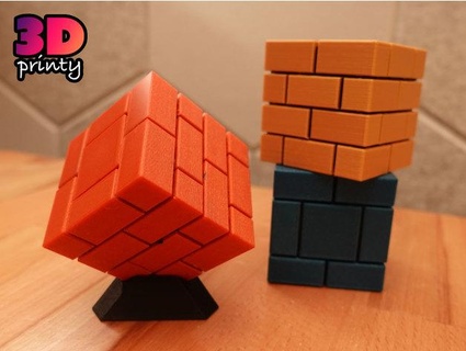 Schermo In piedi cubo Modelli 3d printy 3d print model - Mito3D