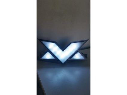 max verstappen led panel tomo designs 3d print model - Mito3D