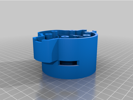Logitech g27 direção roda cubo tônico dourado 3d print model - Mito3D