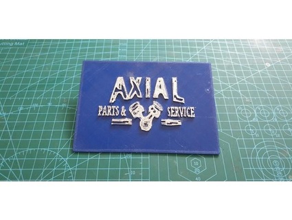 ie concepts axial garage sign ieconcepts 3d print model - Mito3D