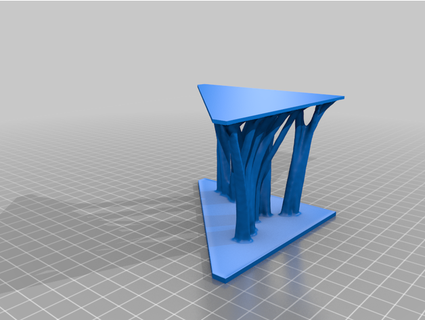 tree corner stand paulnaude01 3d print model - Mito3D