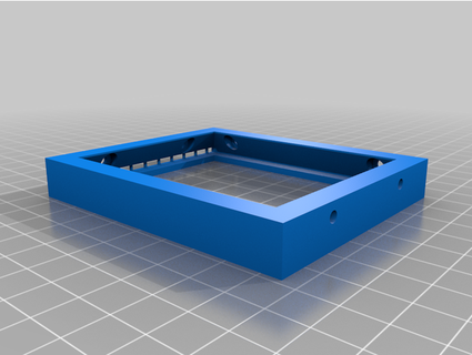 instax Meydan çerçeve genişletilebilir sakallı hemşire 3d print model - Mito3D