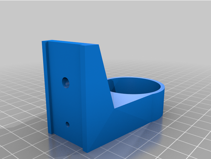 fechadura suporte btwin tilt 500 fincygo 3d print model - Mito3D