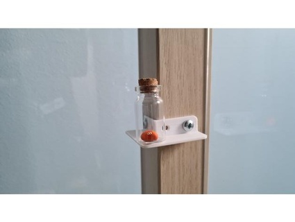 ikea lack enclosure mini leg shelf davidkerton 3d print model - Mito3D
