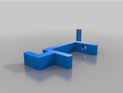 Zwinge mit haken vidalamak kelepçe luke3dude 3d print model - Mito3D