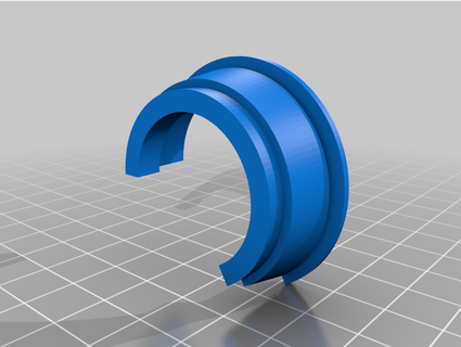 termosifone lato pannello clip michaeldt 3d print model - Mito3D