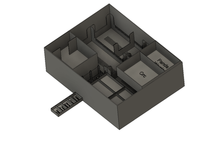 accendere organizzatore creazioni giochi tavolo 3d print model - Mito3D