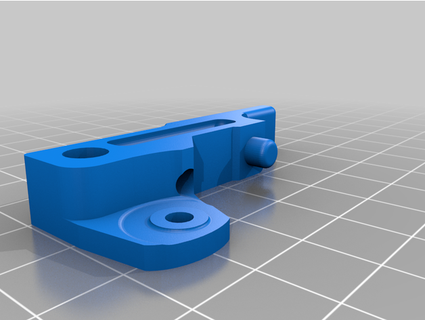 voxelab aquila - extruder arm j24x 3d print model - Mito3D