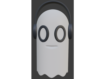 napstablook jrovblue 3d print model - Mito3D