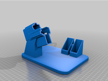 glock angled stand magazine holders jacobhgn 3d print model - Mito3D