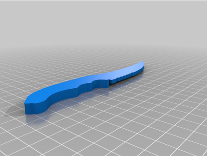 flip knife csgo random12736 3d print model - Mito3D