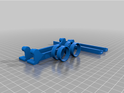 spool holder 608 bearing voster608 3d print model - Mito3D