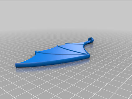 dragon wing playmo replacement v2 jenssauer 3d print model - Mito3D