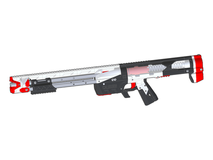 caliburn 4 - homemade nerf blaster captainslug 3d print model - Mito3D