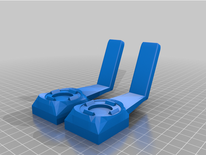 quest 2 knuckle guard attachment vrgm vr stock dragkun 3d print model - Mito3D