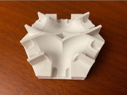 gravitrax compatible court courbe pente andy40 3d print model - Mito3D