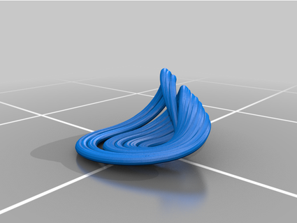 anishchenko-ashtakhov chaotic attractor jberg0 3d print model - Mito3D