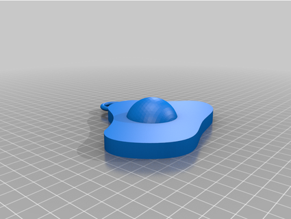 egg keychain toniaz 3d print model - Mito3D