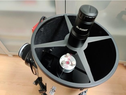 araña láser herramienta 150mm newtoniano telescopio Sagitario 3d print model - Mito3D