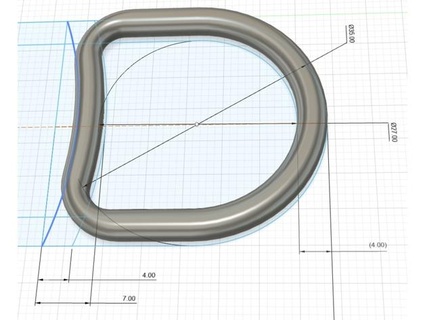 d ring universale polsino atrc3d 3d print model - Mito3D
