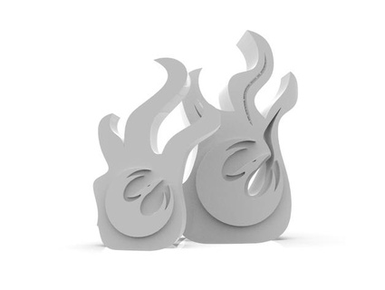 Anka kuşu filo logo delaureal 3d print model - Mito3D