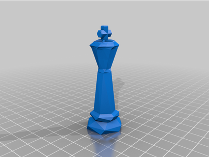 poli satranç iyi kral bem22 3d print model - Mito3D