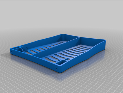 modular stackable shoe rack ljhtom 3d print model - Mito3D