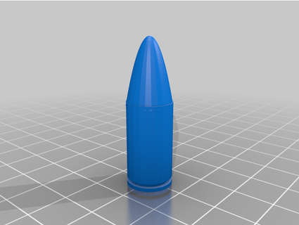 bullet aweeksak 3d print model - Mito3D